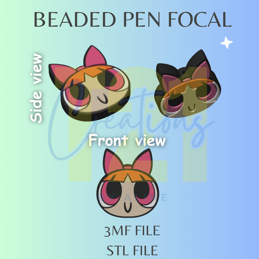 PP GIRL PINK PEN FOCAL STL FILE