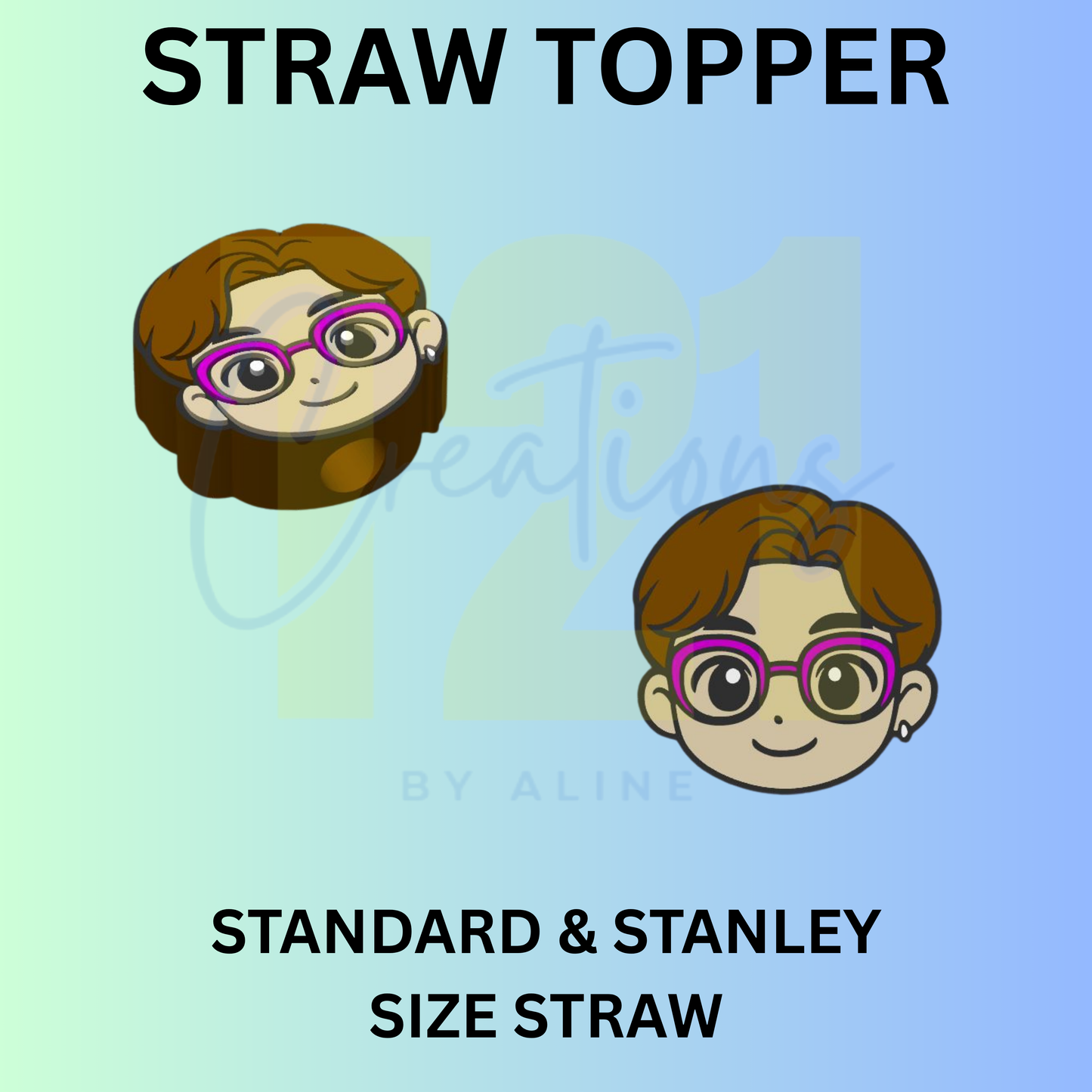SAJA BOY 2 STRAW TOPPER