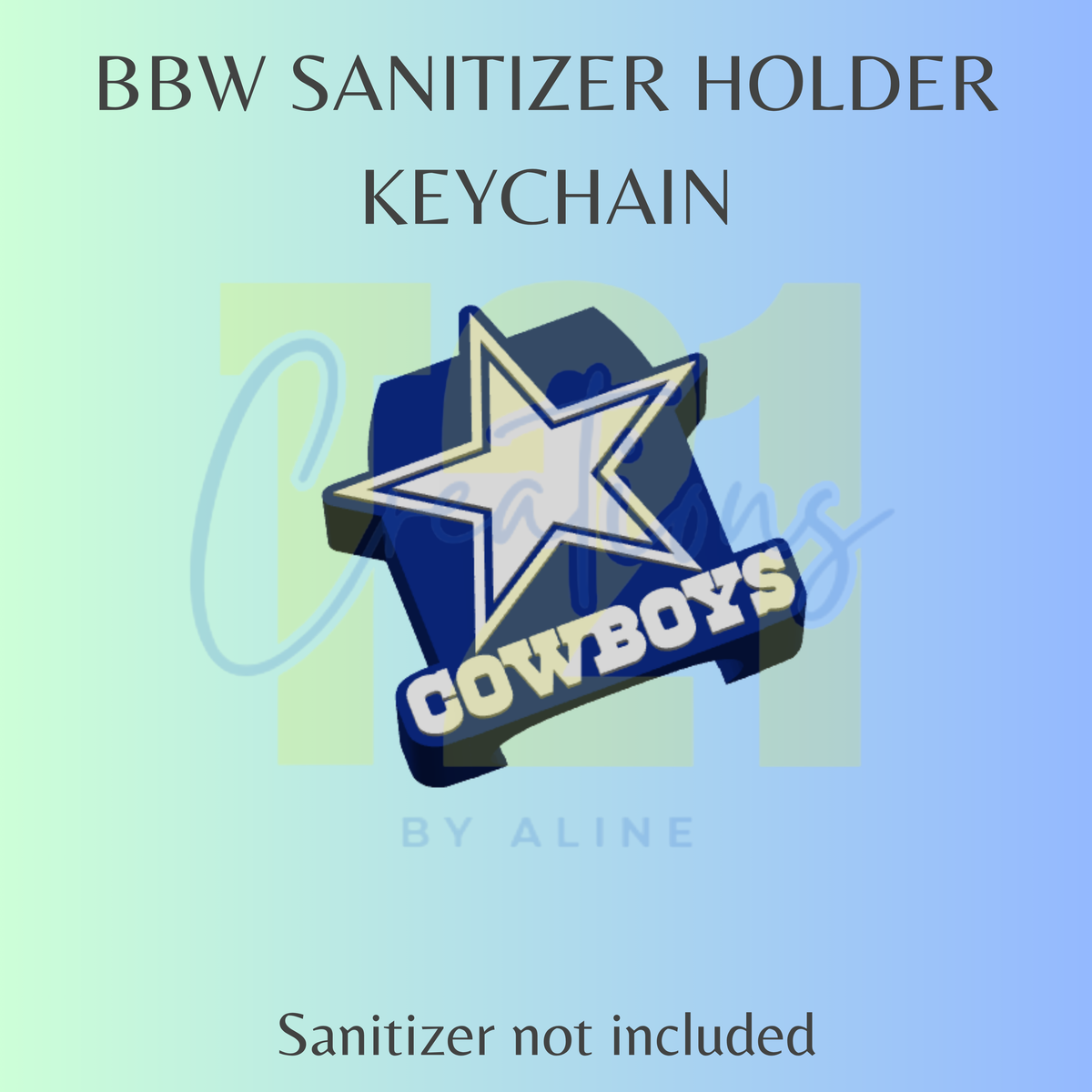 COW/ BOYS BBW SANITIZER KEYCHAIN
