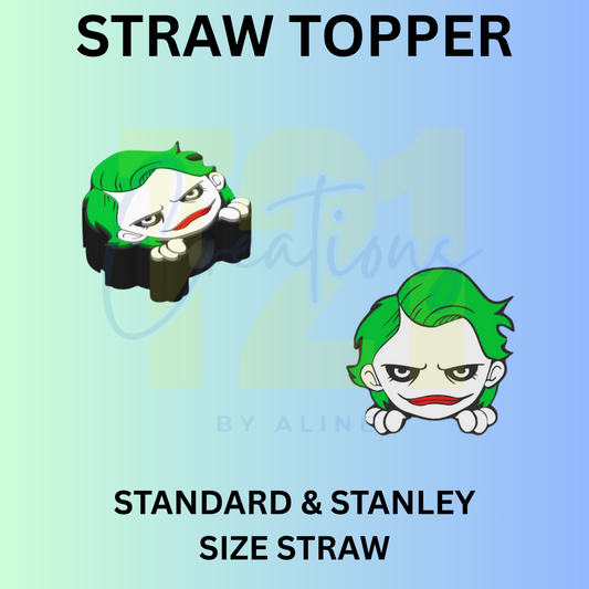 JOKER STRAW TOPPER
