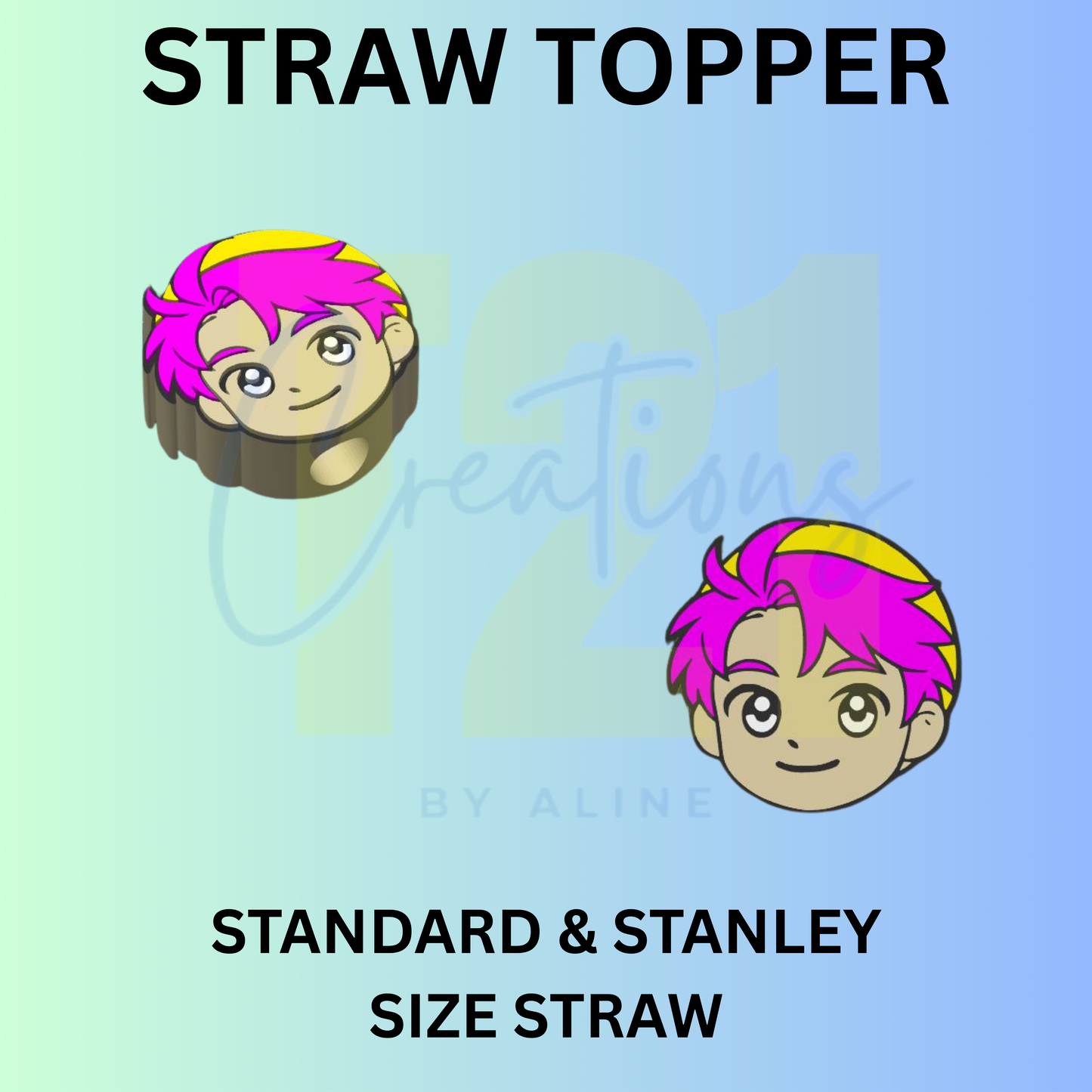 SAJA BOY 1 STRAW TOPPER
