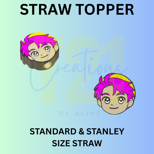 SAJA BOY 1 STRAW TOPPER