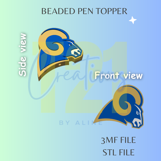 RAM PEN TOPPER STL FILE