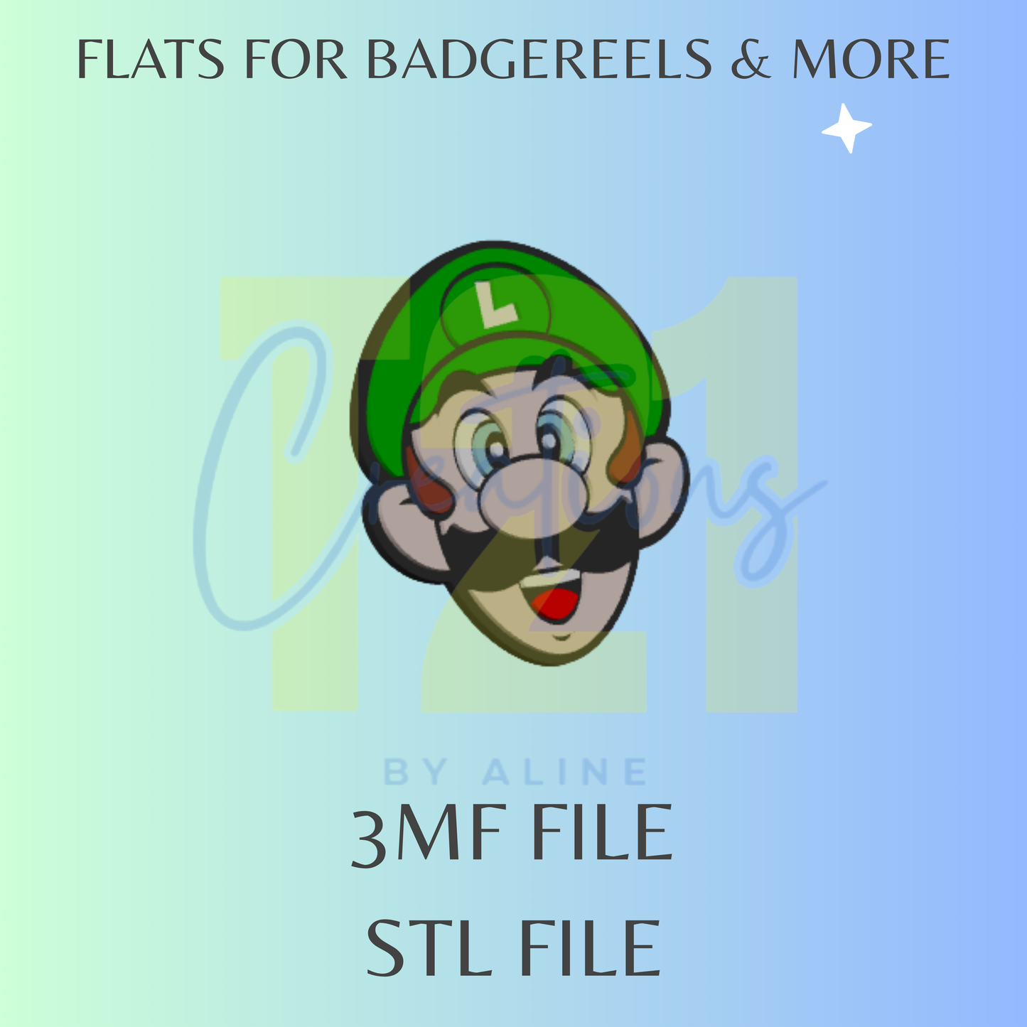 GREEN BROTHER FLAT STL FILE