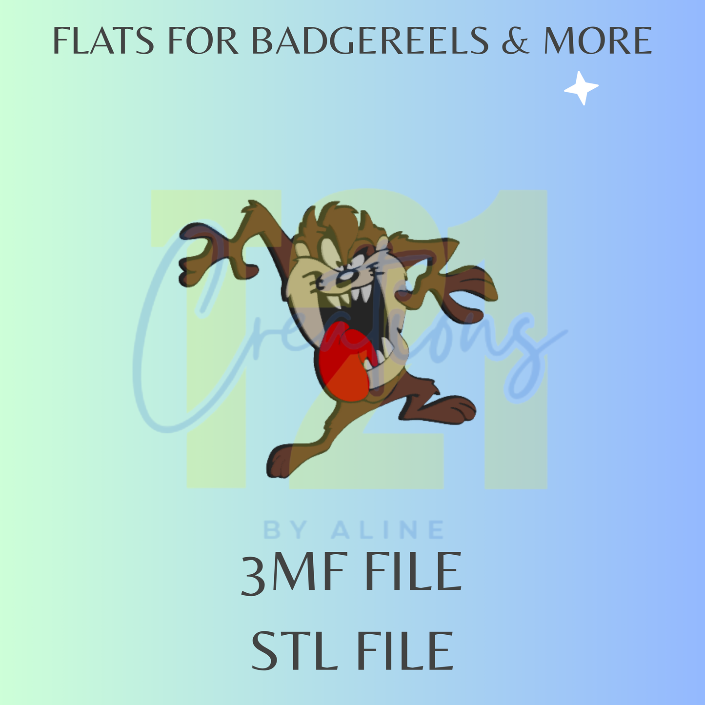 T. A. Z FLAT STL FILE
