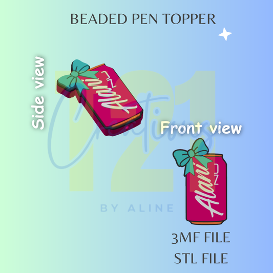 COQUETTE ALA-NI PEN TOPPER STL FILE