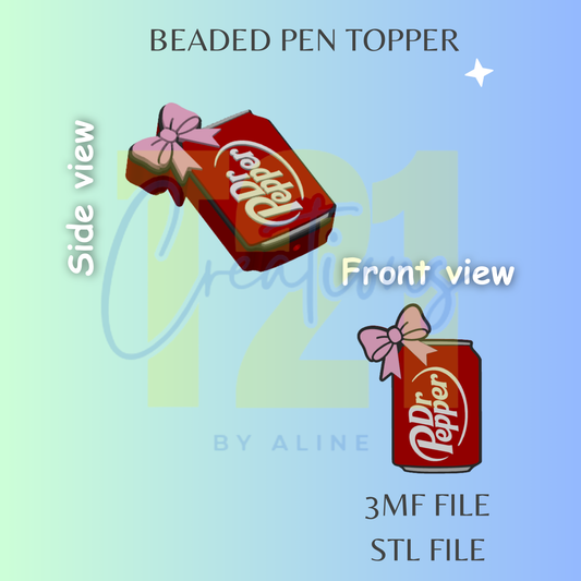 COQUETTE D R PEPP-ER PEN TOPPER STL FILE