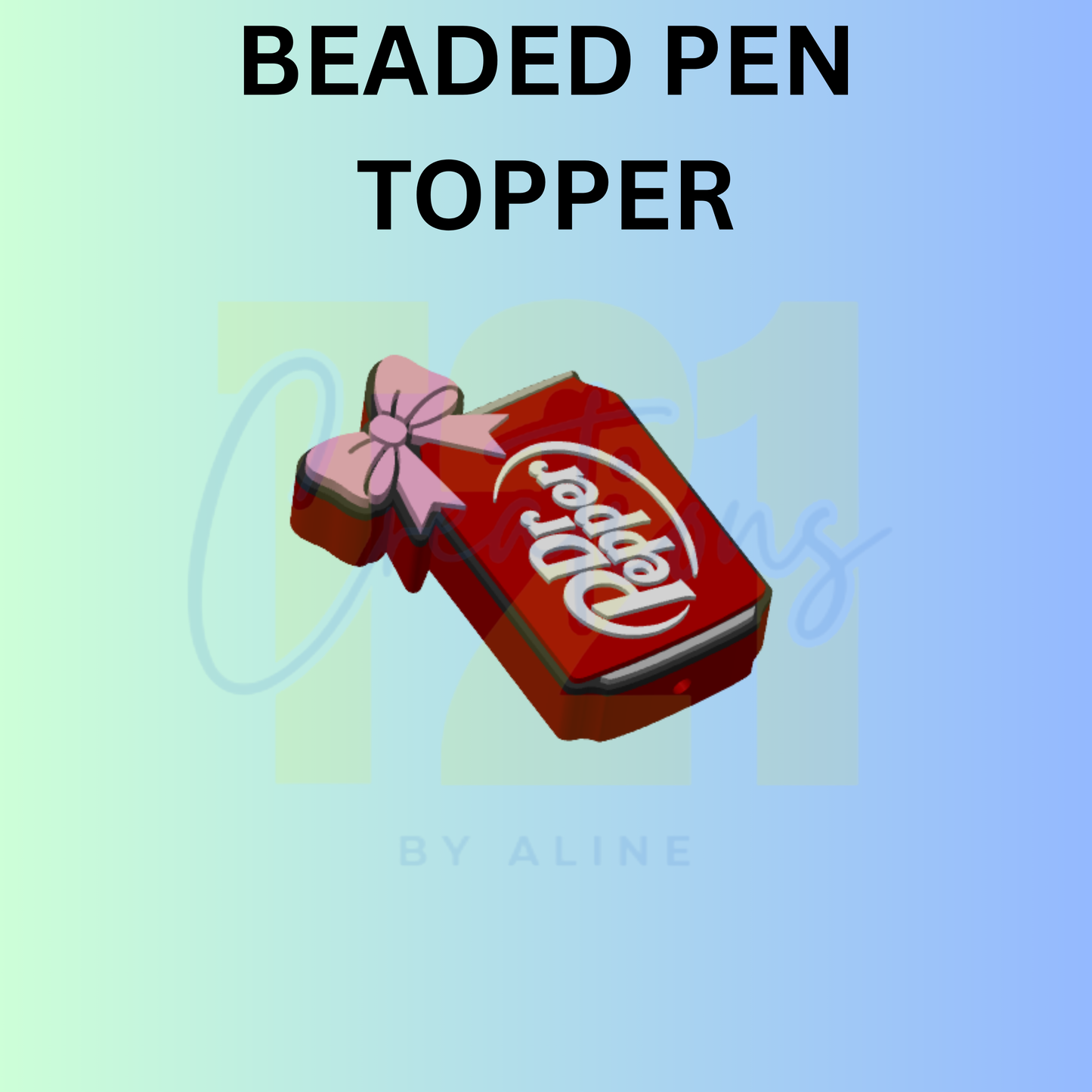 COQUETTE DR SODA PEN TOPPER