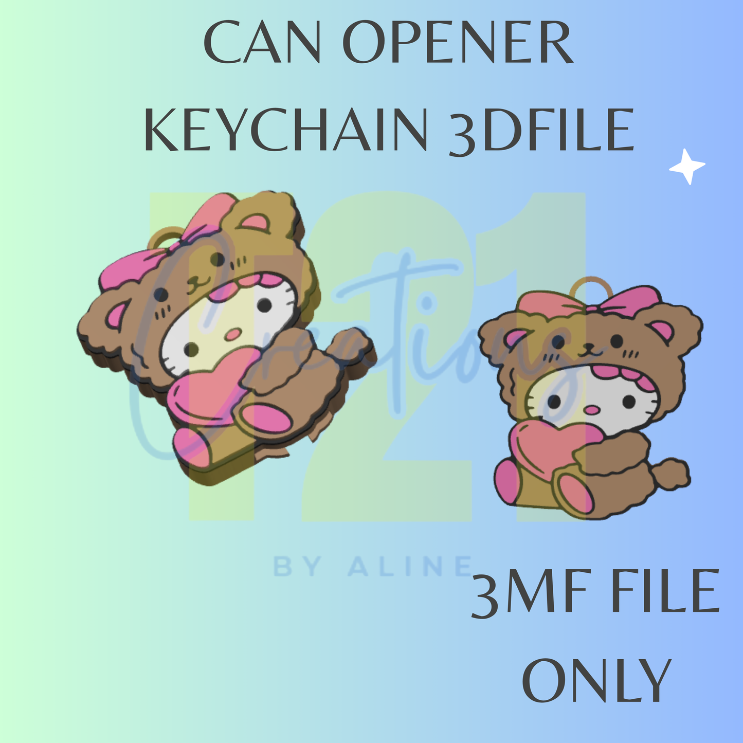TEDDY HK CAN OPENER 3MF FILE