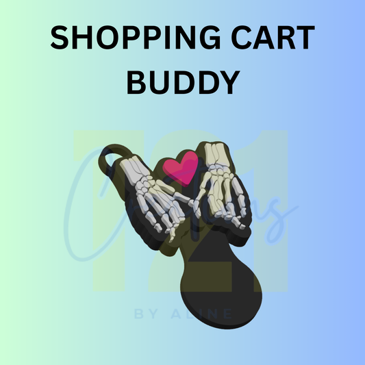 SKELLY HANDS SHOPPING CART BUDDY