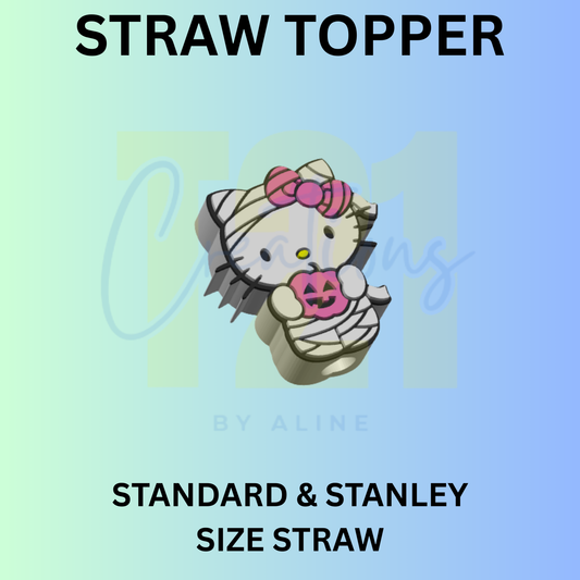 HALLOWEEN HK STRAW TOPPER