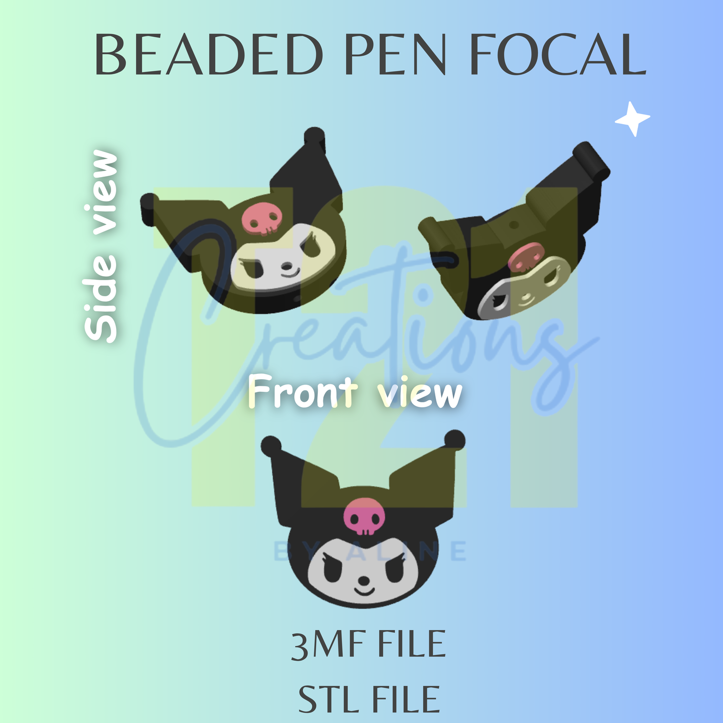 KU- KU PEN FOCAL STL FILE