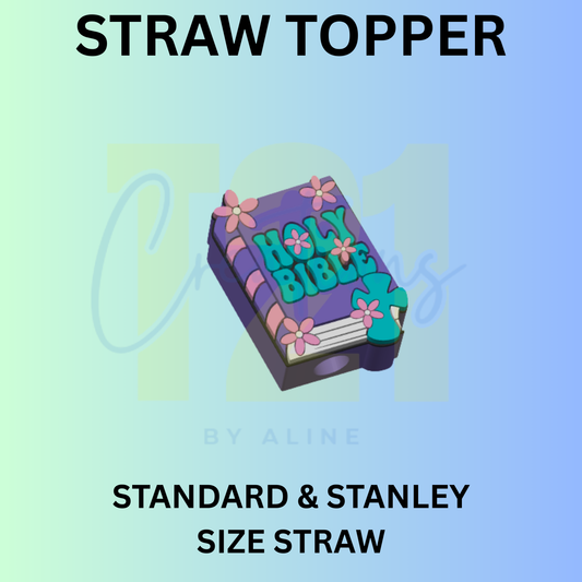 BIBBLE STRAW TOPPER