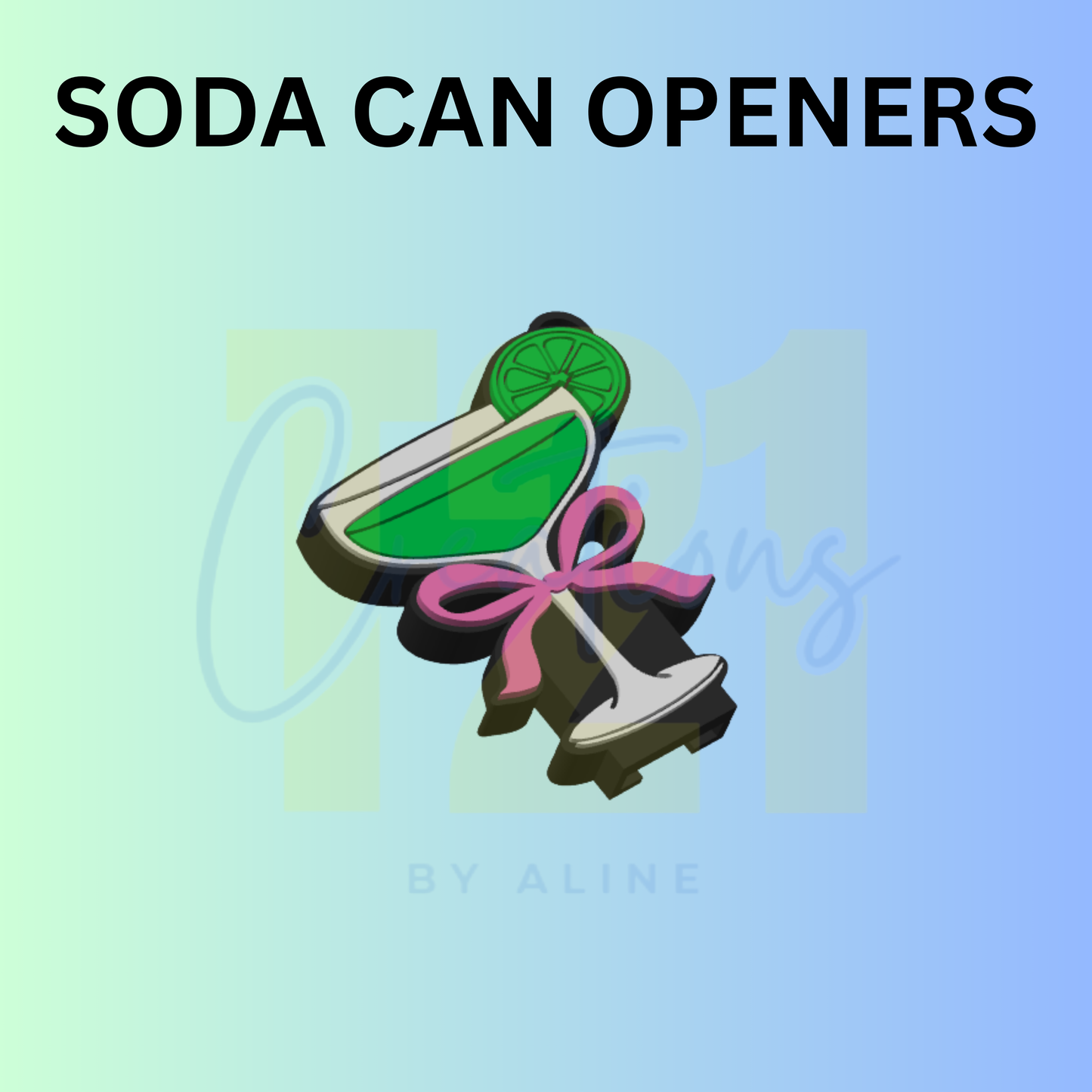 MARGARITA CAN OPENER KEYCHAIN