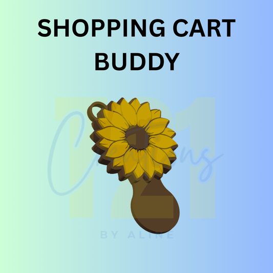 SUNFLOWER SHOPPING CART BUDDY