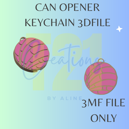 CONCHA CAN OPENER 3MF FILE