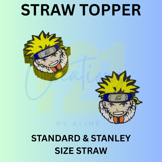 JAPANESE BOY STRAW TOPPER
