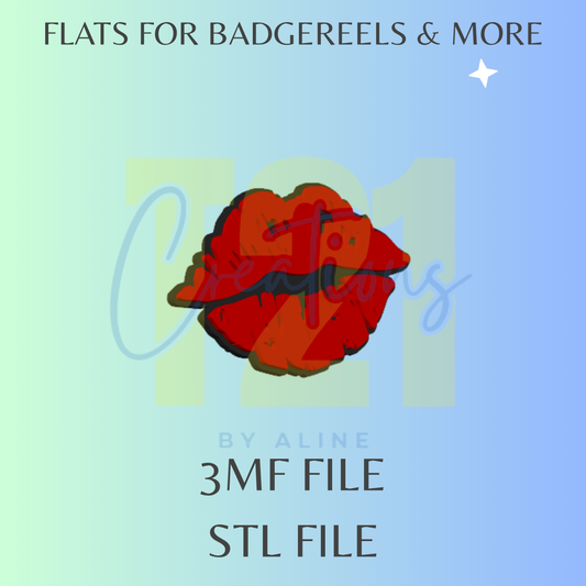 LIPS FLAT STL FILE