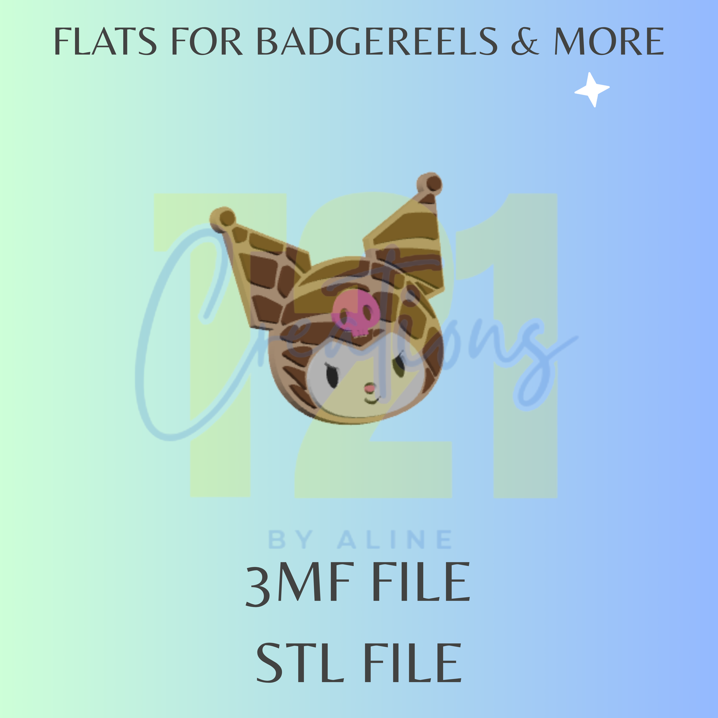 CONCHA KU- KU FLAT STL FILE