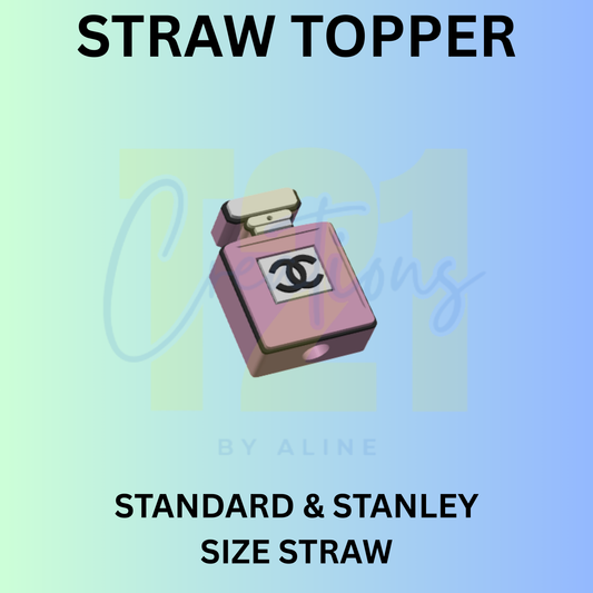 PERFUME 2 STRAW TOPPER