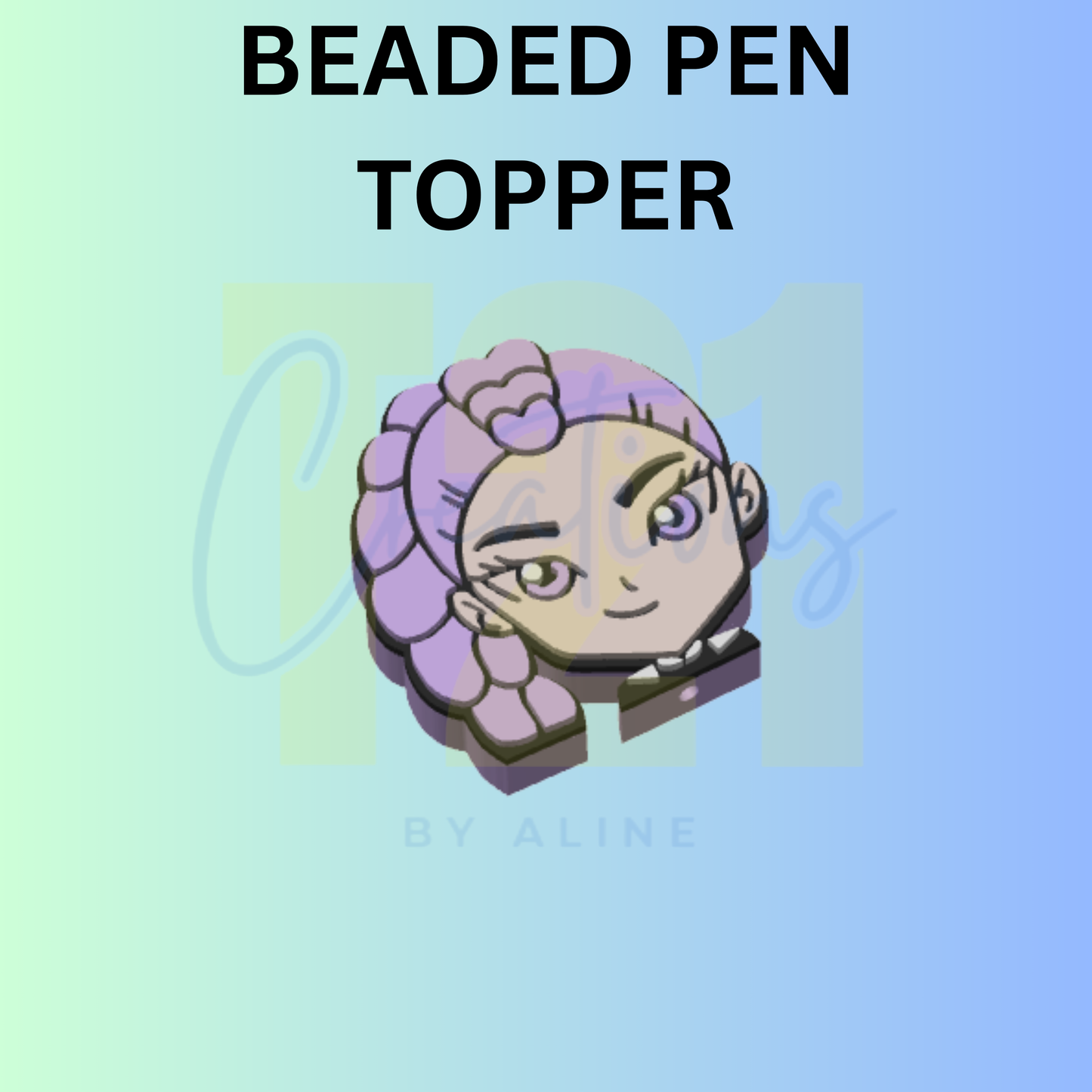 KPOP GIRL 1 PEN TOPPER