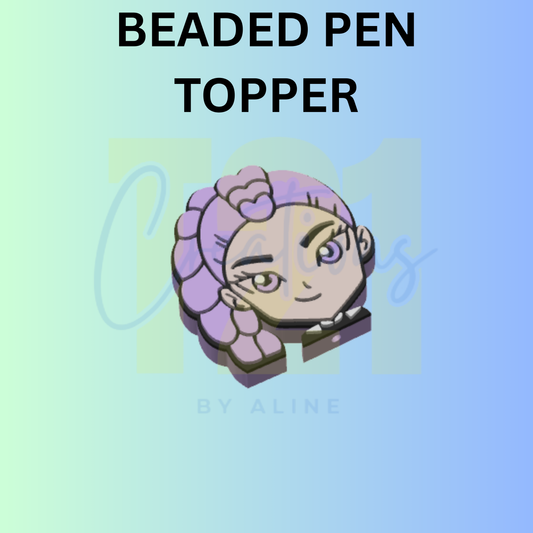 KPOP GIRL 1 PEN TOPPER