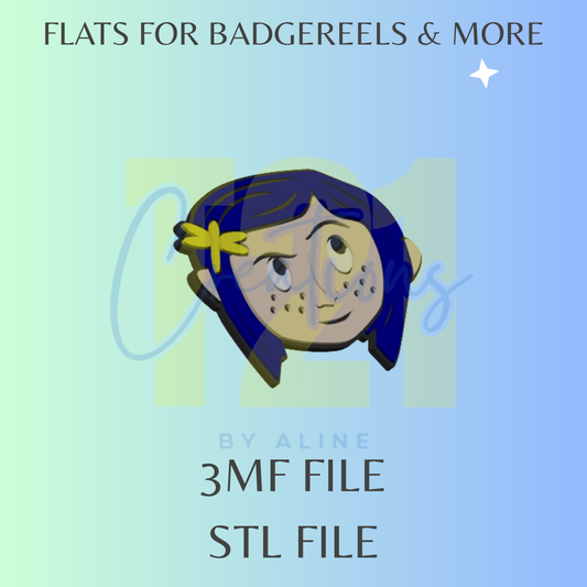 CORA- LINE FLAT STL FILE
