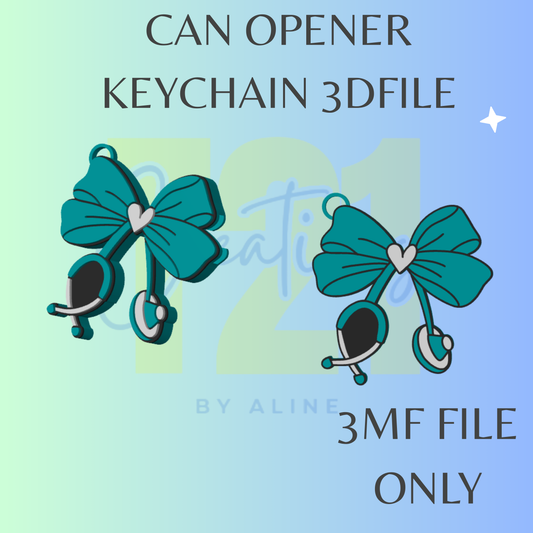MEDICAL BOW CAN OPENER 3MF FILE