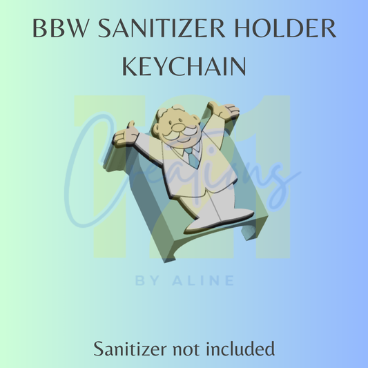 DR. S BBW SANITIZER KEYCHAIN