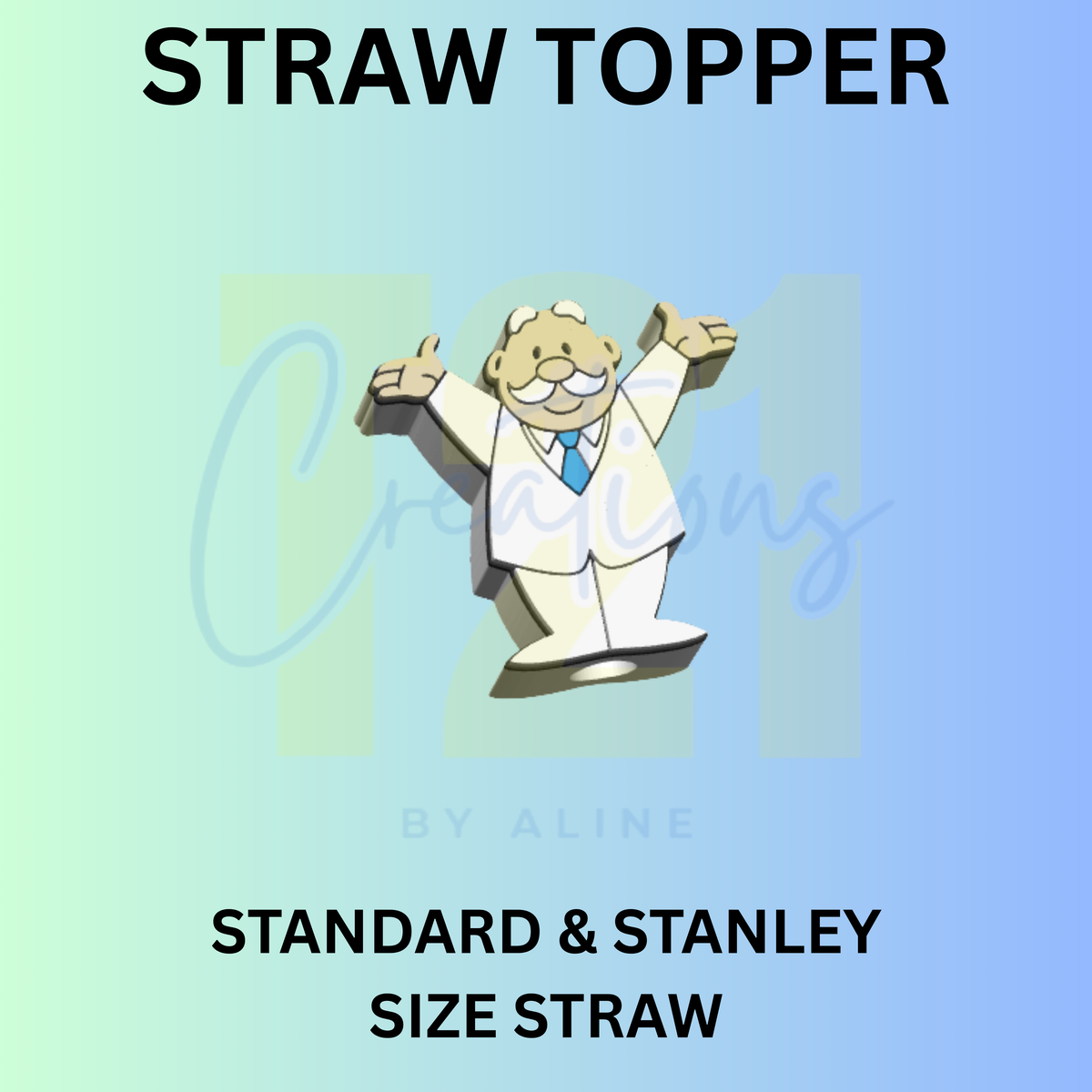 DR. S STRAW TOPPER