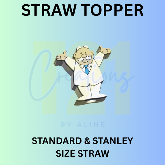 DR. S STRAW TOPPER