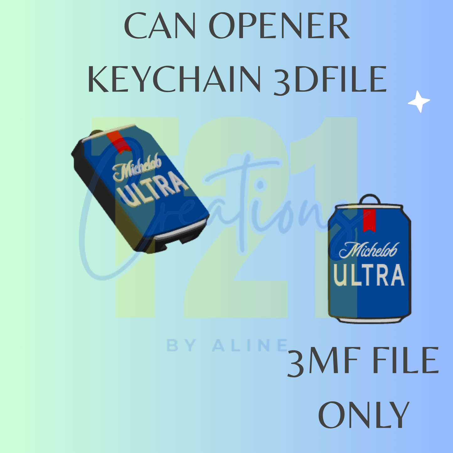 BEER 5 CAN OPENER 3MF FILE