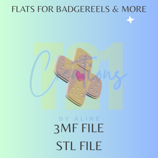 BAND AID FLAT STL FILE