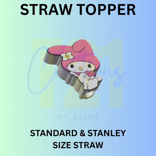 MEL STRAW TOPPER