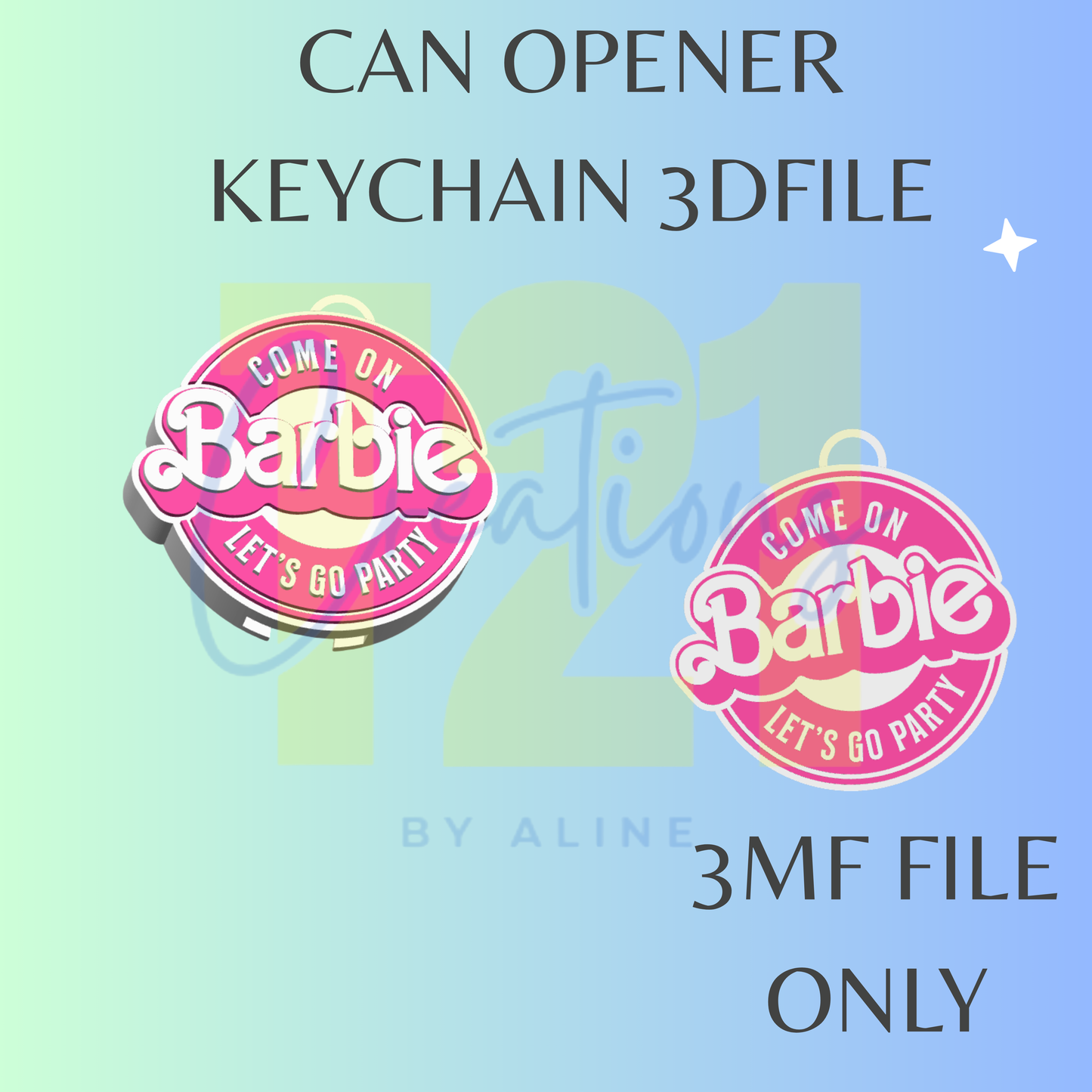 DOLL CAN OPENER 3MF FILE