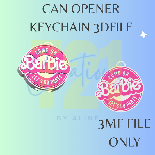DOLL CAN OPENER 3MF FILE