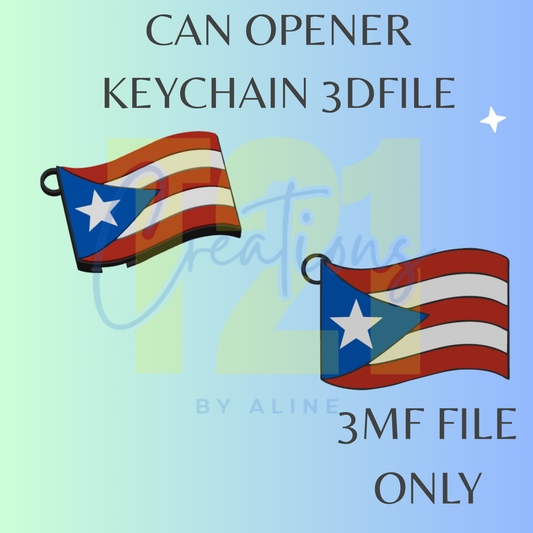 PR FLAG CAN OPENER 3MF FILE