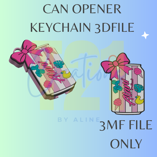 ENERGY DRINK CANDY CAN OPENER 3MF FILE
