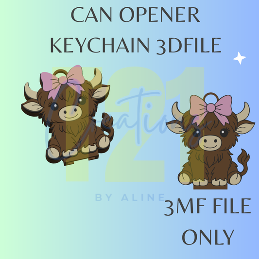 COW 1 CAN OPENER 3MF FILE