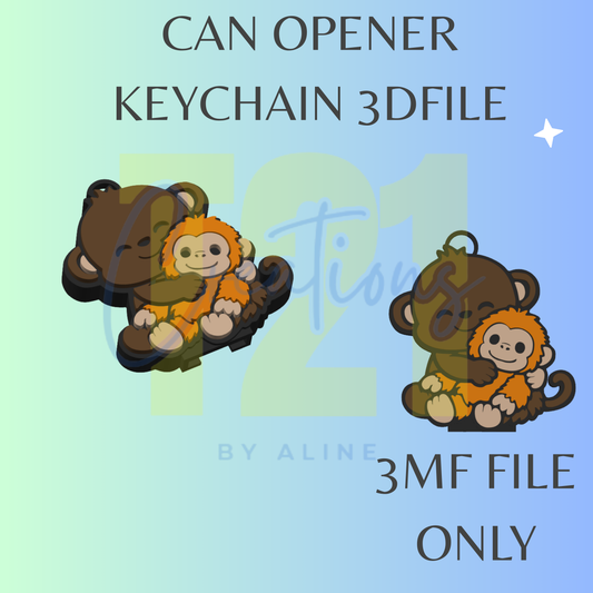 MONKEY CAN OPENER 3MF FILE