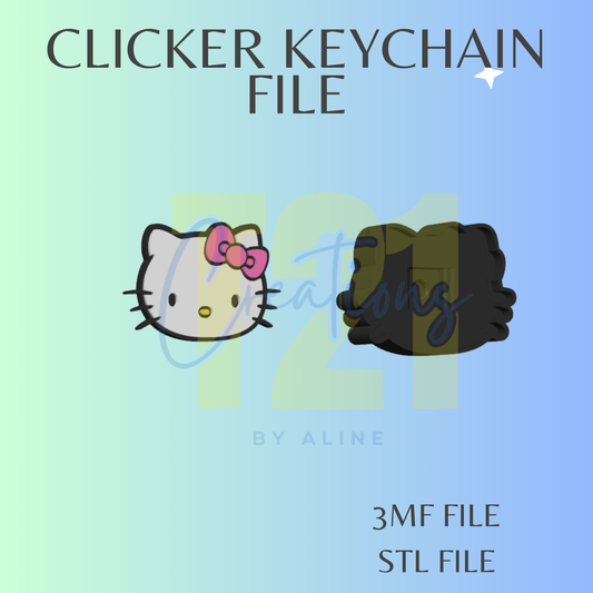 H K CLICKER KEYCHAIN STL FILE
