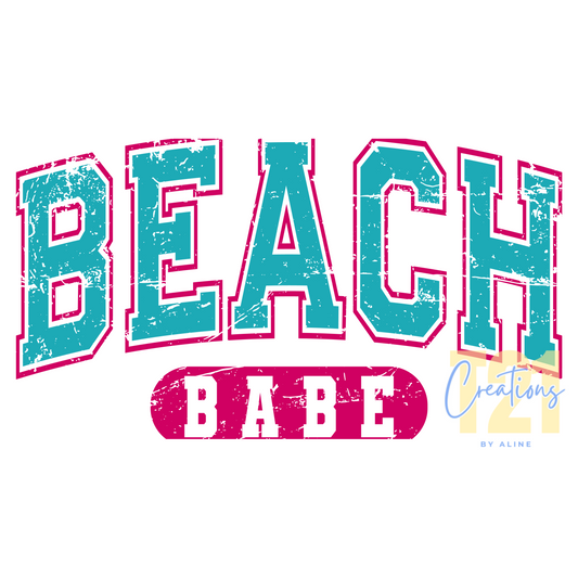 BEACH BABE DTF TRANSFER