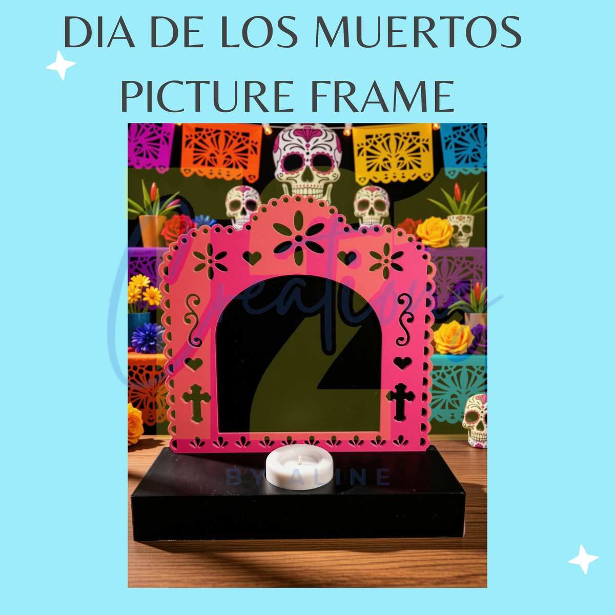DIA DE LOS MUERTOS PICTURE FRAME