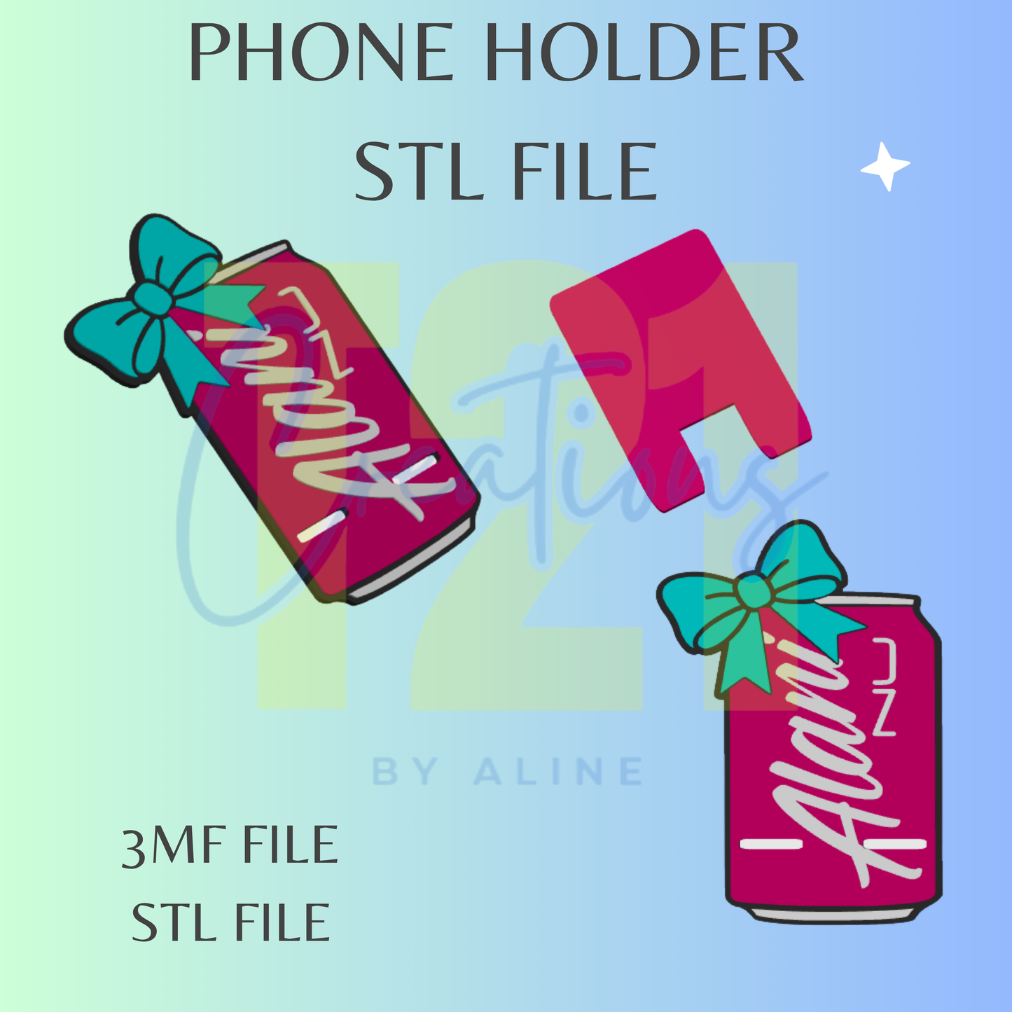 ALANI PHONE HOLDER STL FILE
