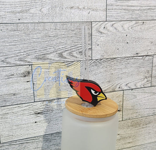 CARDINAL STRAW TOPPER