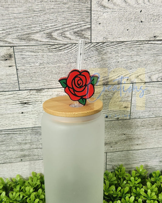 ROSE STRAW TOPPER