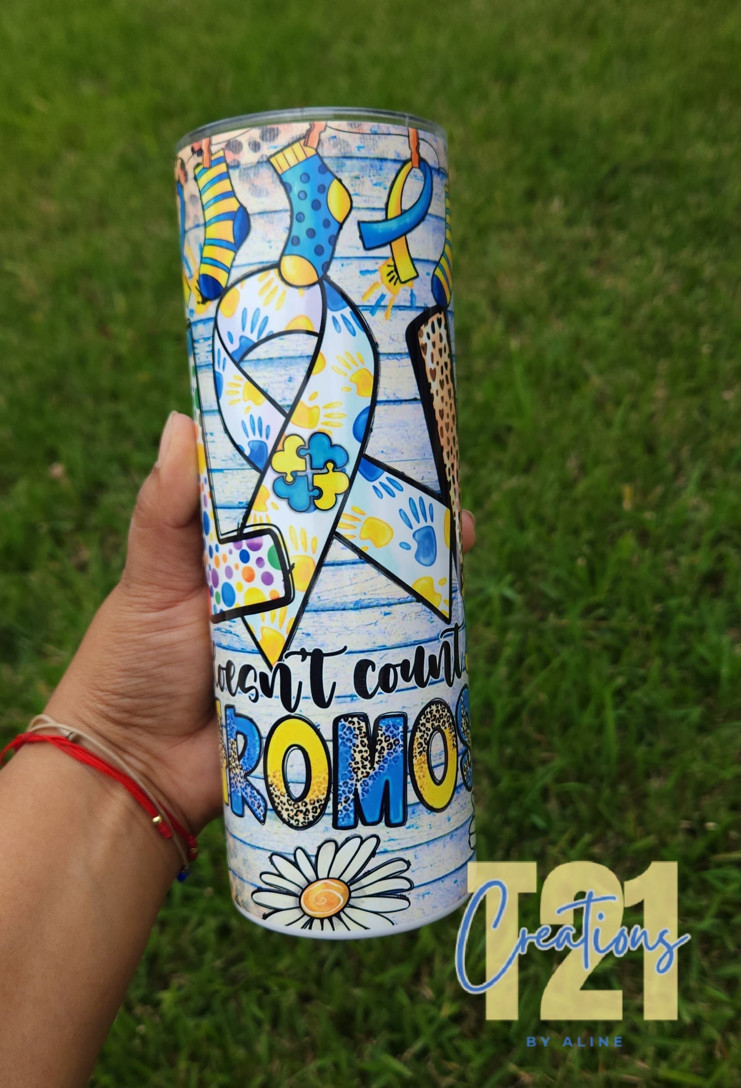 LOVE DOESN'T COU T CHROMOSOMES TUMBLER