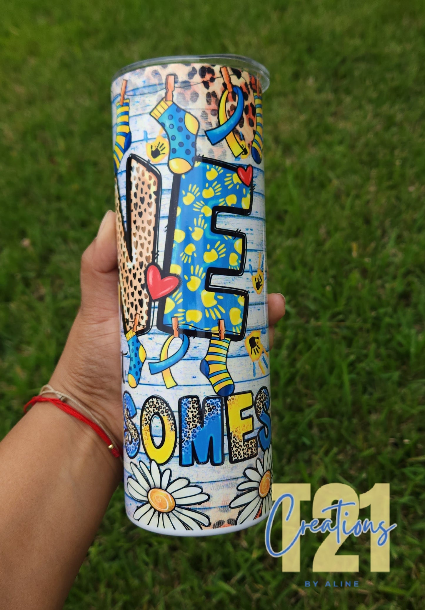 DOWN SYNDROME AWARENESS TUMBLER