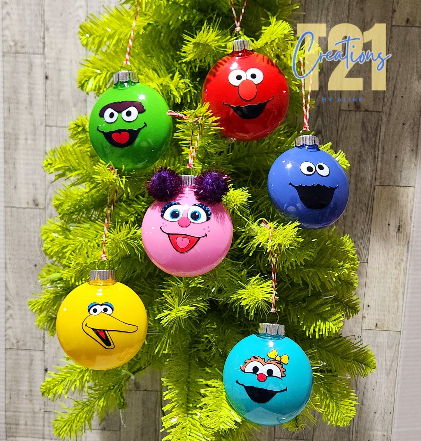 Sesame Street Ornaments