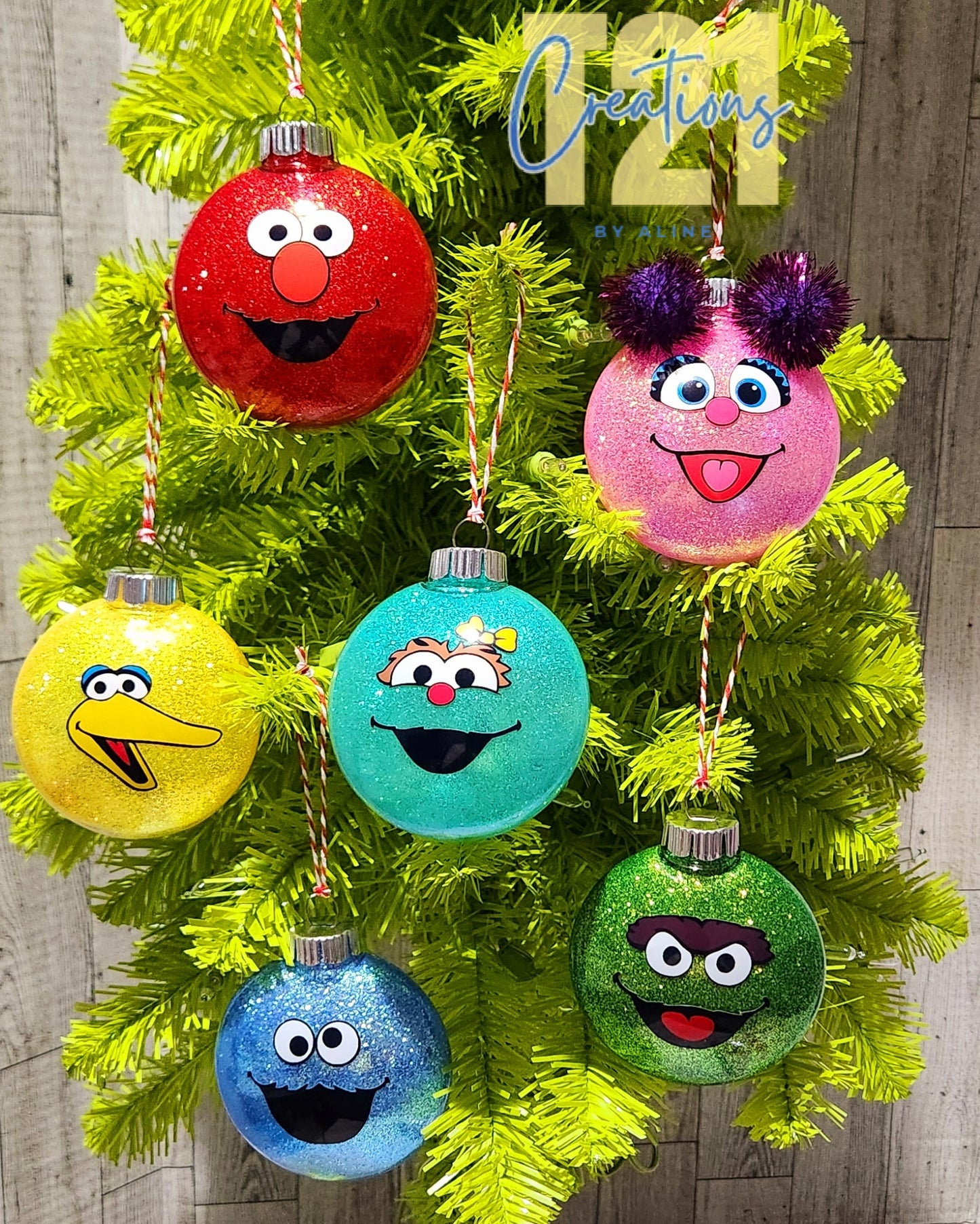 Sesame Street Ornaments